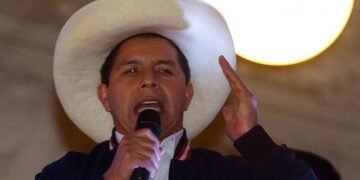 Pedro Castillo, jura a la presidencia de Perú