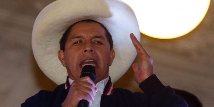 Pedro Castillo, jura a la presidencia de Perú