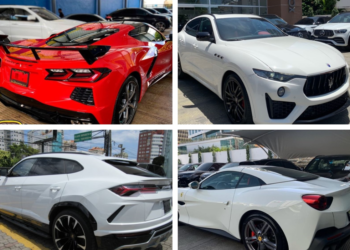 Así es el parque vehícular de alta gama que circula en RD