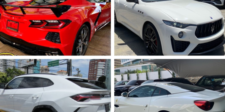 Así es el parque vehícular de alta gama que circula en RD