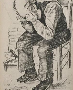 Descubren un nuevo dibujo de Vincent van Gogh de 1882