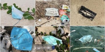 1.560 millones de mascarillas acabaron en los mares: la pandemia generó más de 8 millones de toneladas extra de residuos de plástico