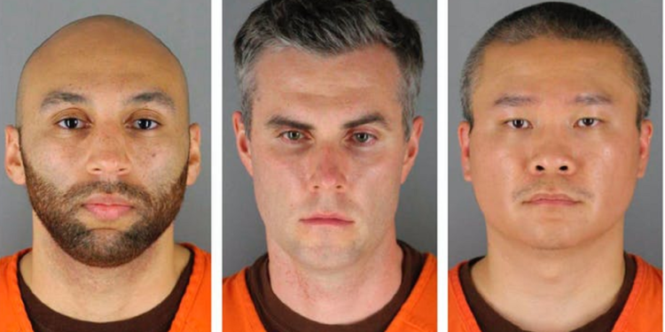 Tres expolicías de EE.UU. son declarados culpables de todos los cargos por participación en la muerte de George Floyd