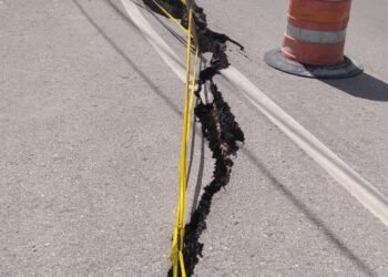 Carretera turística Gregorio Luperón sufre su primer hundimiento tras cinco meses de reinaugurada