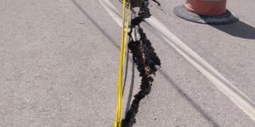 Carretera turística Gregorio Luperón sufre su primer hundimiento tras cinco meses de reinaugurada
