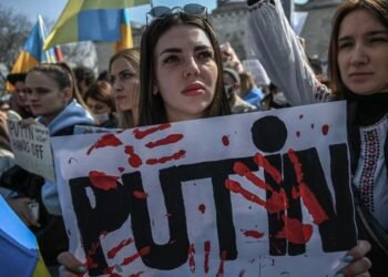 Solidaridad con Ucrania en las calles de todo el mundo