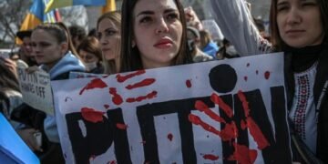 Solidaridad con Ucrania en las calles de todo el mundo