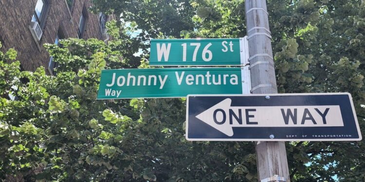 Nueva York nombra como “Johnny Ventura Way” la intersección formada por la calle 176 y Wadsworth Avenue