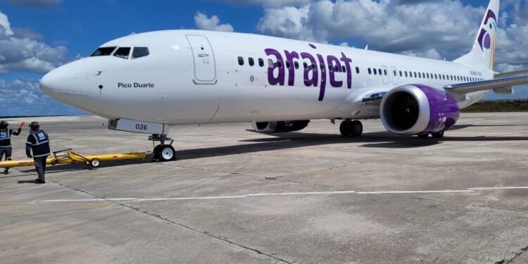 Aerolínea dominicana Arajet inicia vuelos internacionales en agosto