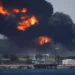 Cuba da por controlado incendio industrial provincia de Matanzas