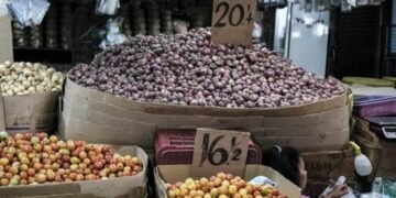 En Filipinas las cebollas son más cara que la carne.
