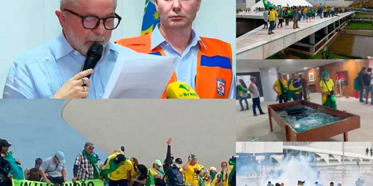 Lula decretó la intervención de las fuerzas de seguridad de Brasilia por el violento asalto de las sedes de Gobierno y responsabilizó a Bolsonaro
