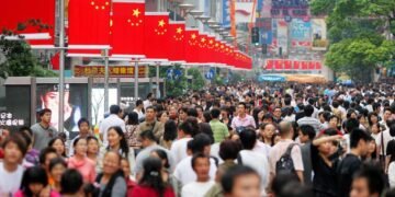 La población China se reduce en 2022