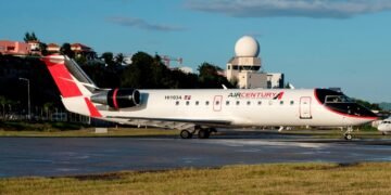 Avión de linea aérea dominica procedente de Haití fue escoltado ante situación de desorden e inseguridad en ese país