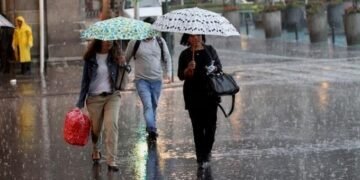 Se esperan lluvias este martes, miércoles y jueves por vaguada sobre el país