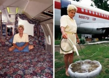 Cómo es vivir en un avión  