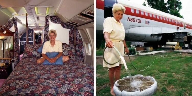 Cómo es vivir en un avión  