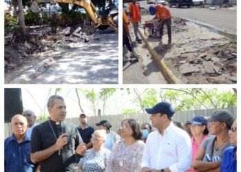 Alcalde Abel Martínez deja iniciadas nuevas obras en seis comunidades de Santiago
