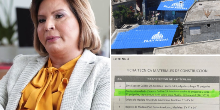 Plan Social adquirió más de tres mil zincs color azul en 2021