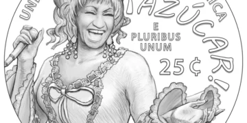 Celia Cruz y su grito «¡Azúcar!» inmortalizados en una moneda de 25 centavos de dólar