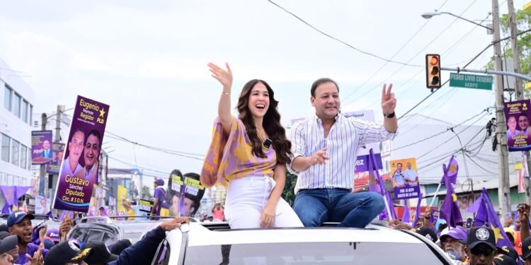 En fotos: El PLD y la marcha de la Esperanza contra del alto costo de la vida