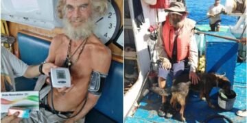 Naufrago australiano rescatado relata cómo fue estas meses a la deriva junto a su perra