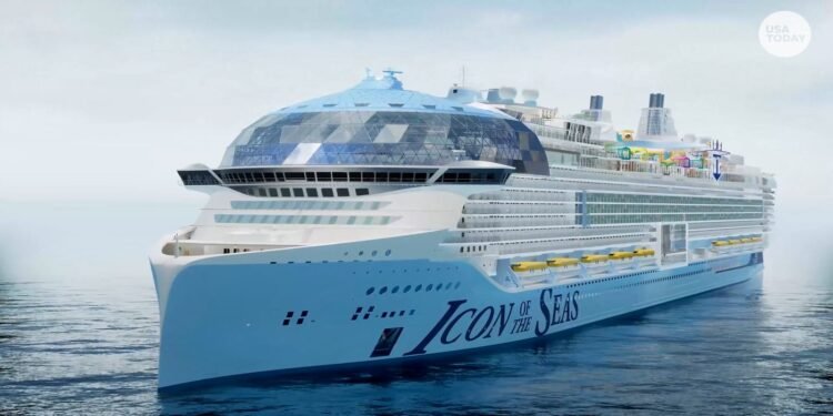 El crucero más grande del mundo zarpará en 2024