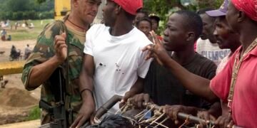 La travesía de los haitianos para ingresar al país por la zona norte