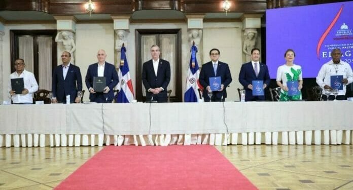 Entidades firman «Pacto Dominicano por el Agua 2021-2036»