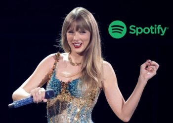 Taylor Swift es la primera artista femenina en alcanzar los 100 millones de oyentes en Spotify