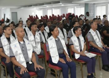 Policía Municipal de Santiago recibe capacitación en Seguridad Ciudadana