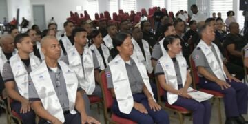 Policía Municipal de Santiago recibe capacitación en Seguridad Ciudadana