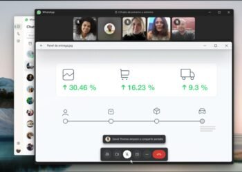 WhatsApp permite compartir pantalla durante una videollamada