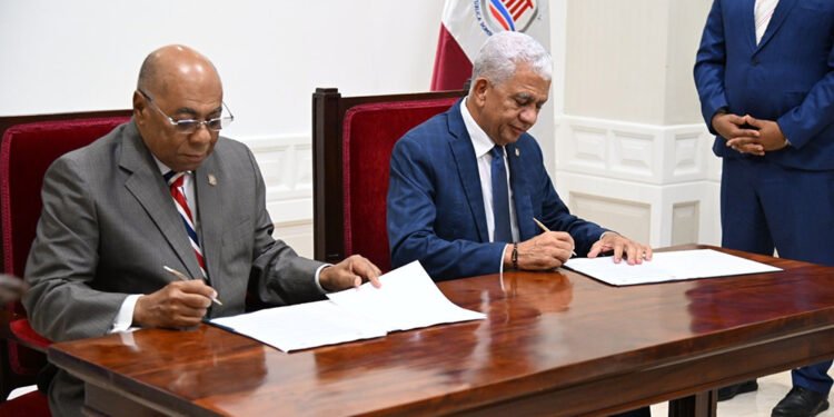 Senado y el TC firman acuerdo de cooperación interinstitucional