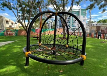 Alcalde Abel Martínez entregará un moderno parque infantil en Los Álamos