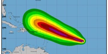 Huracán Lee provocaría vientos y oleajes anormales en República Dominicana