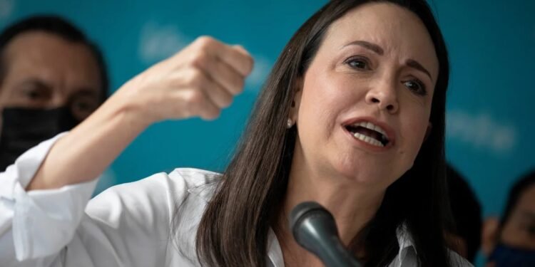 Escogen a Corina Machado como candidata de la oposición en Venezuela