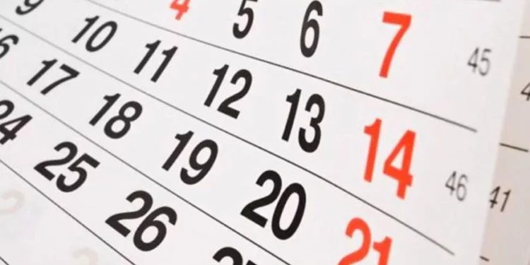 Los días feriados del 2024