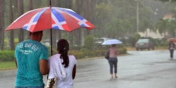 Continuarán las lluvias en varias provincias del país
