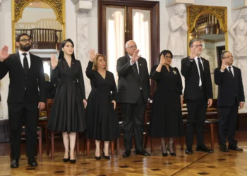 Vicepresidenta Raquel Peña juramenta los nuevos jueces del Tribunal Constitucional