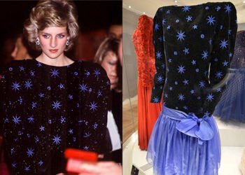 Subastan un vestido de la princesa Diana por más de 1 millón de dólares