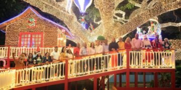 La Casita de Santa y Árbol de Navidad alcaldía Santiago establece récord de asistencia en el fin de semana
