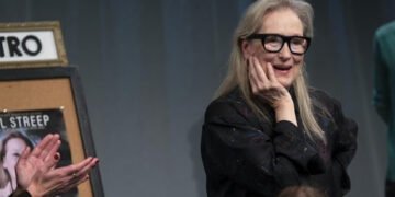 Meryl Streep rompe récord como la más nominada en los Globos de Oro