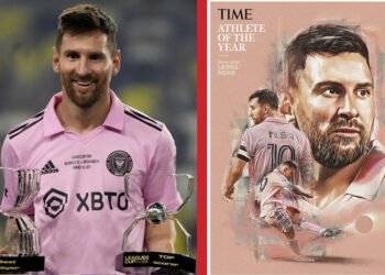 Messi es elegido el Deportista del Año por la revista Time