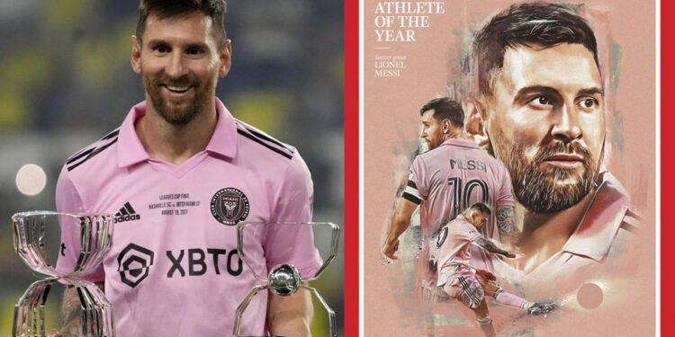 Messi es elegido el Deportista del Año por la revista Time