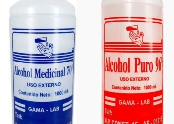 Importante: Diferencia entre alcohol de 70º Y 96º