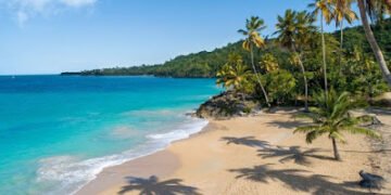 Conoce playa colorada, en Samaná
