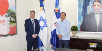 Abel Martínez recibió la visita del honorable embajador de Israel en el país