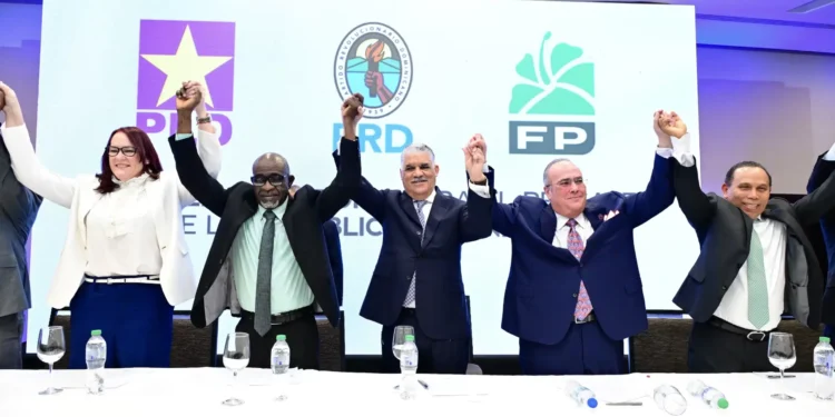 La alianza Rescate RD anuncia acuerdos para elecciones de mayo