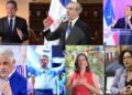 Cinco hombres y las dos mujeres que se disputarán la Presidencia de la República en mayo
